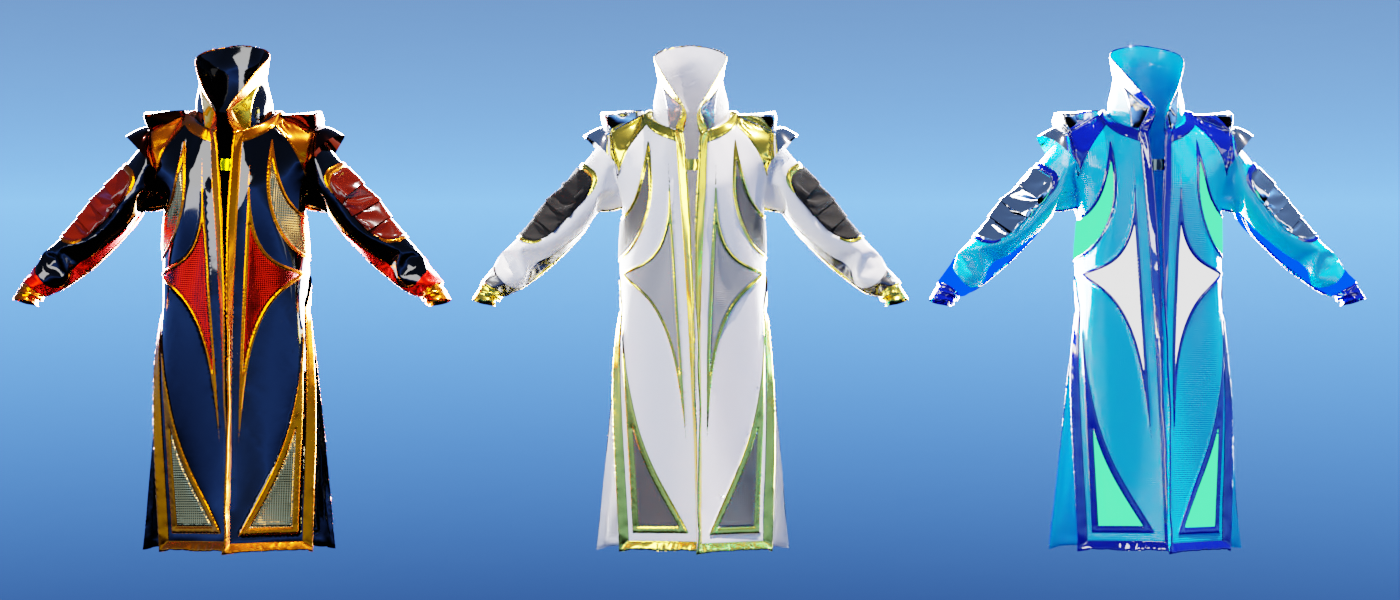 3 Long High-Collar Jackets! preview image 2